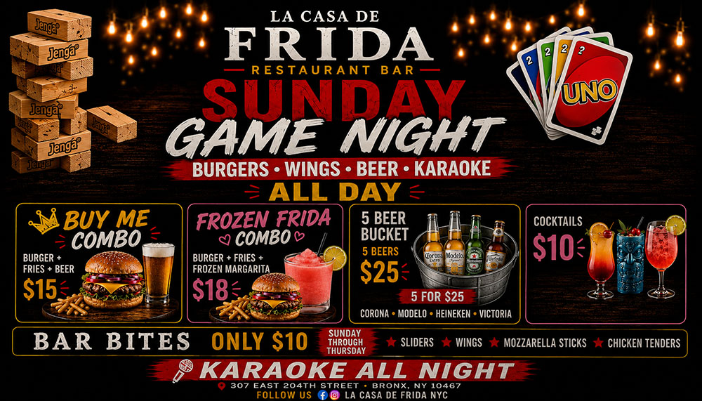 SUNDAY GAME NIGHT